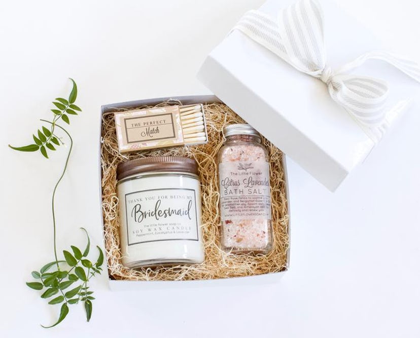 LittleFlowerSoapCo Bridesmaid Proposal Gift Box