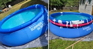 Intex pool best sale inflatable ring repair