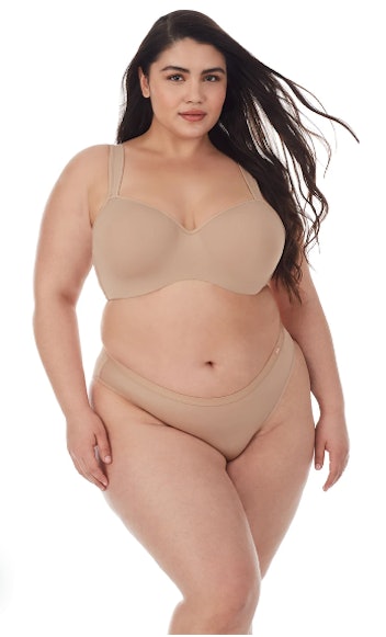 Dream Tisha Seamless Full Fit T-Shirt Bra,Nude,34H at  Women's  Clothing store: Bras