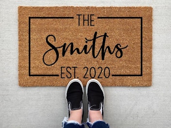 Just Gotta Look Personalized Welcome Doormat