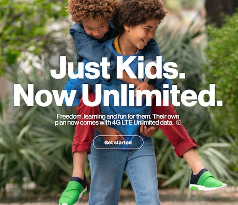 Verizon Wireless Just Kids Unlimited Plan