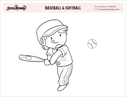 Batter  Baseball coloring pages, Baseball bat drawing, Baseball players