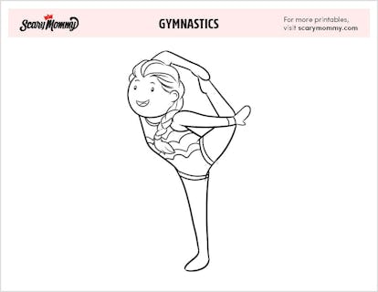 10 gymnastics coloring pages that ll have your little ones doing somersaults