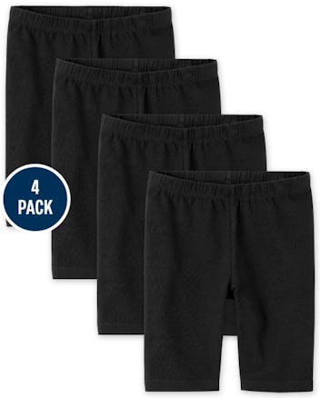 Children's Place Girls Bike Shorts 4-Pack