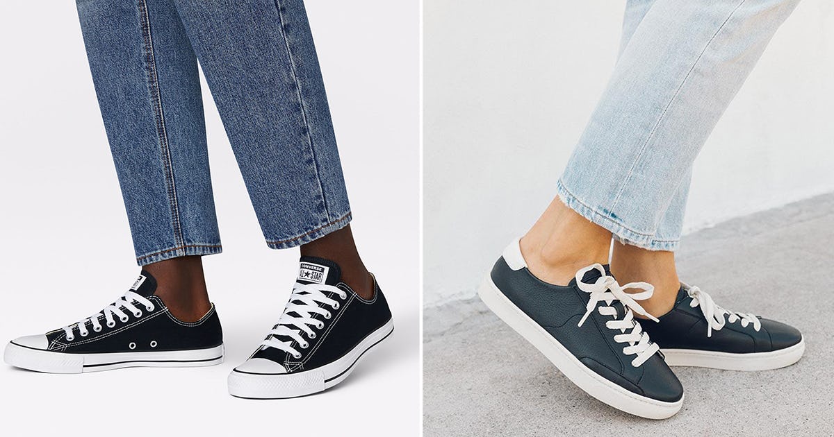 These Black Sneakers For Women Are Sole Cute And Budget-Friendly