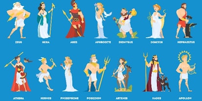 greek gods and goddesses for kids names