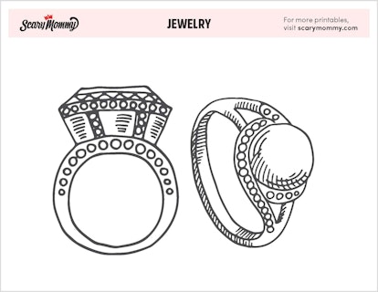 You’re A Gem! 10 Free Jewelry Coloring Pages Worth The Price Of Gold