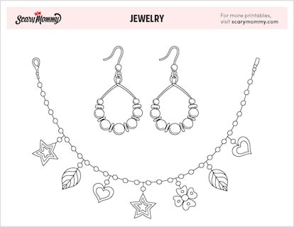 You’re A Gem! 10 Free Jewelry Coloring Pages Worth The Price Of Gold