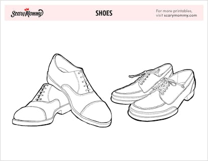 don t be a heel print these shoe coloring pages and get to work