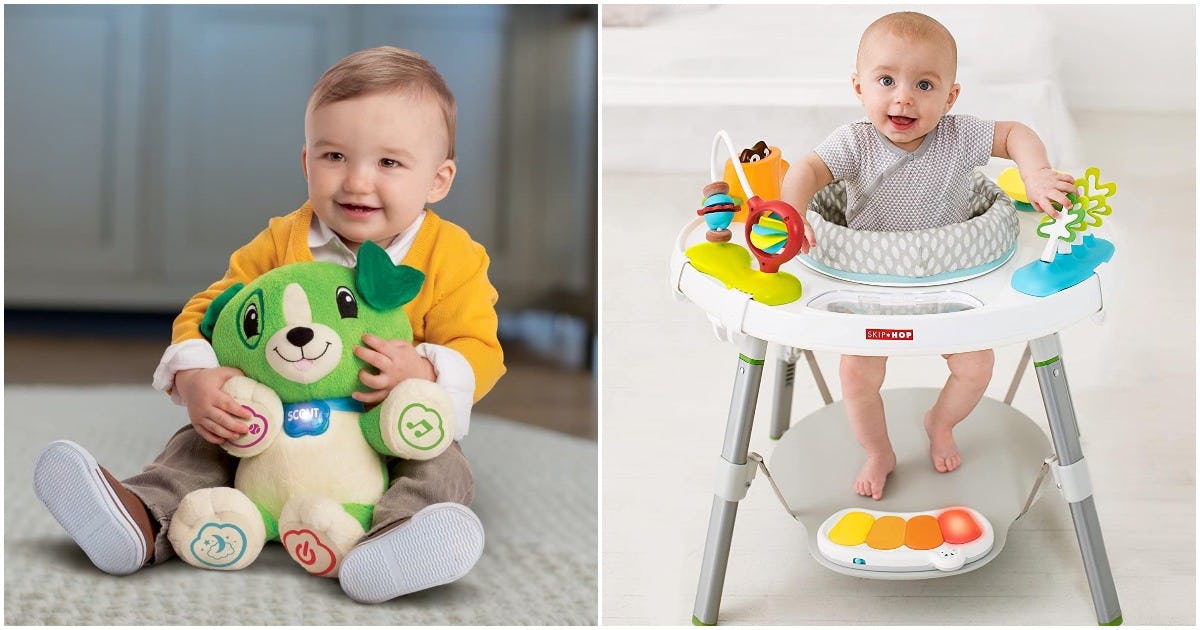 noisy toys for 6 month olds