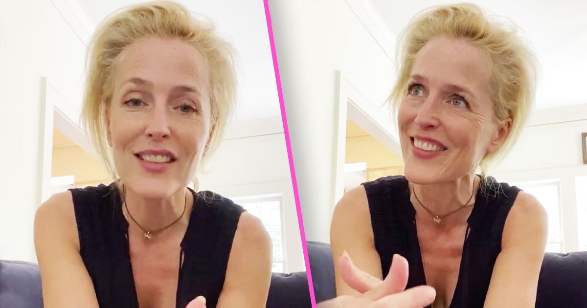 Gillian Anderson Is Absolutely Done With Bras & We're Here For It