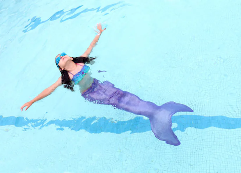 Tails Pool If Your Child Loves Using A Mermaid Tail In The Pool, There Are Safety ...