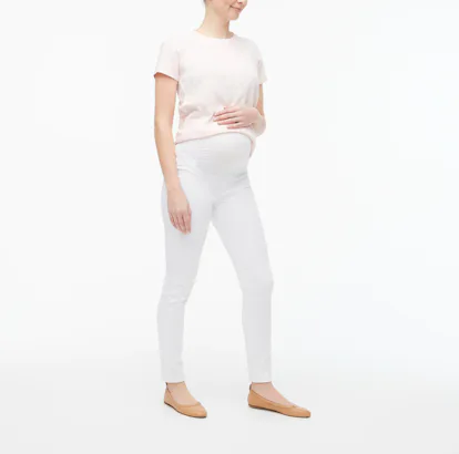 Maternity White Slim Fit Jeans