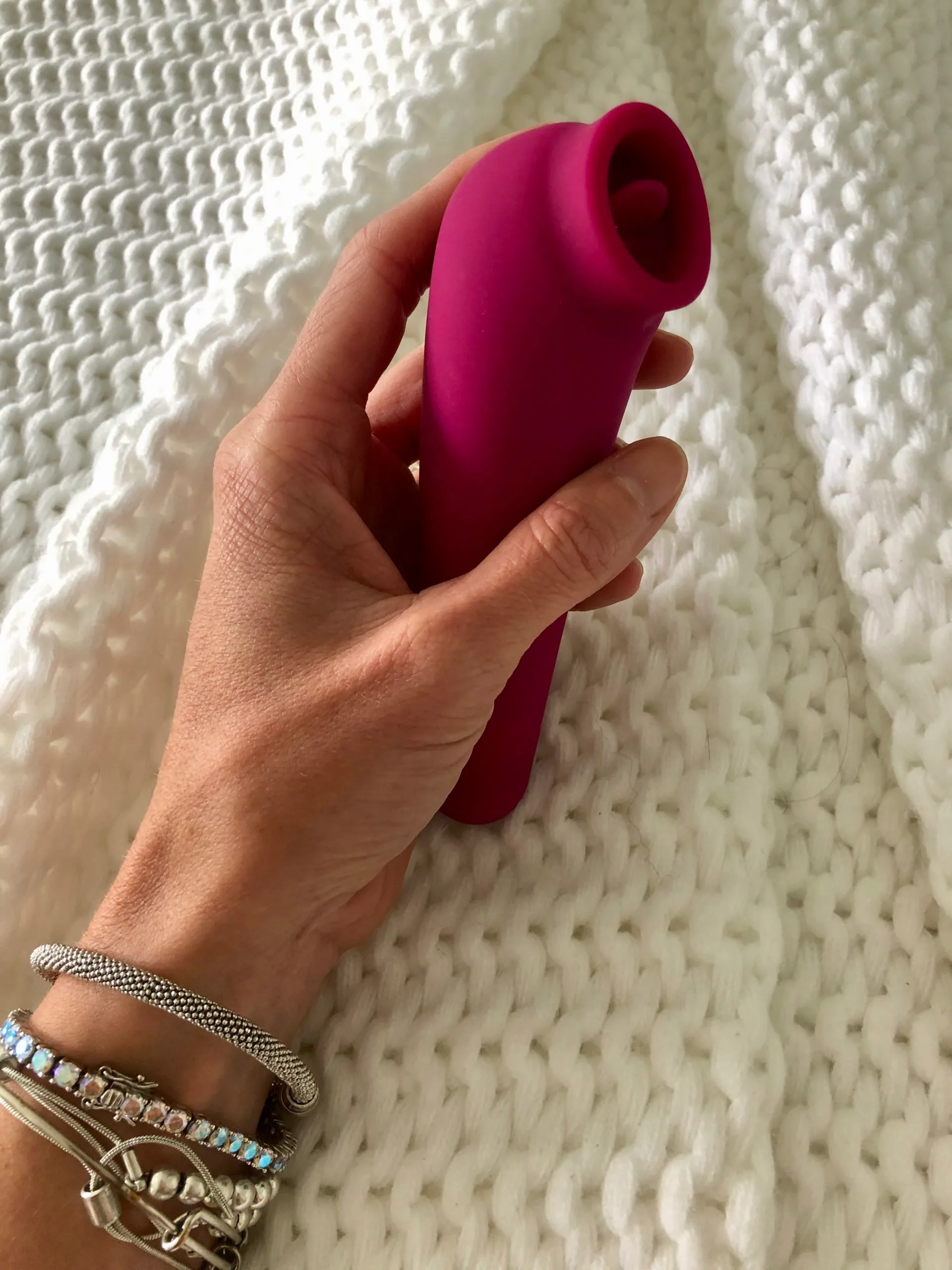 plus one pink vibrator Phanxy Rose Vibrator For Women 2 In 1 Tongue... From Simihan10, $24.98 main image 0