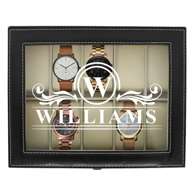 The Wedding Party Store Personalized Watch Box