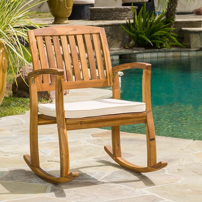 Christopher Knight Acacia Rocking Chair