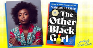 Image of 'The Other Black Girl' book cover and Zakiya Dalila Harris author photo