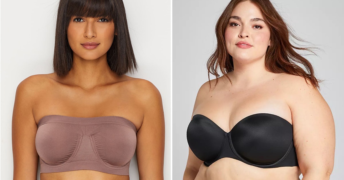 14 Strapless Bras That Don't Feel Like A Boob Straightjacket