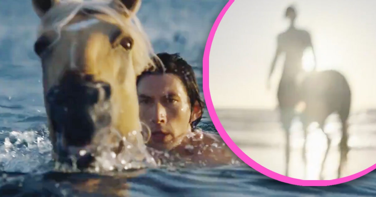 Thirsty Internet Reacts To Adam Driver's 'Sexy Centaur' Burberry Ad