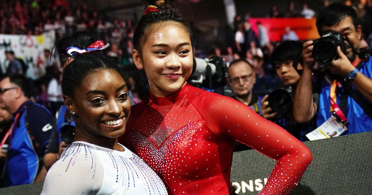 Simone Biles Congratulates Suni Lee On Gold Medal In Sweet Post