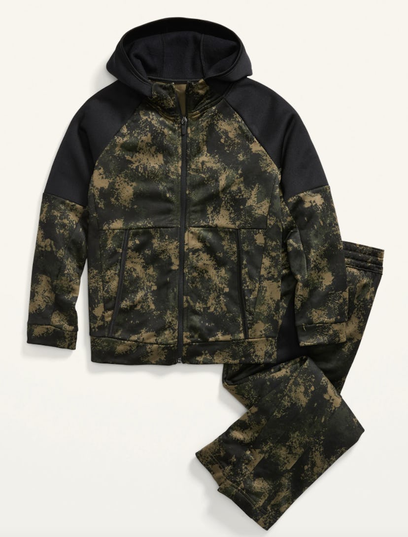 Techie Fleece Camo Hoodie & Sweatpants Set