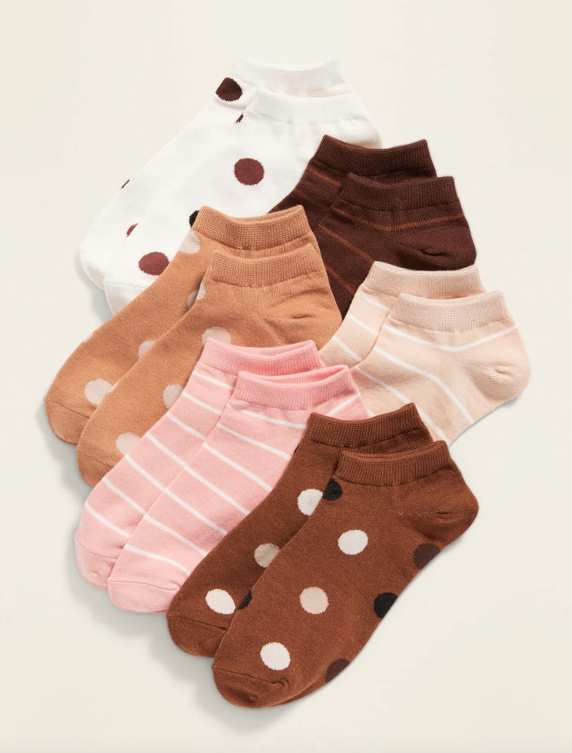 Fashion Ankle Socks 6-Pack