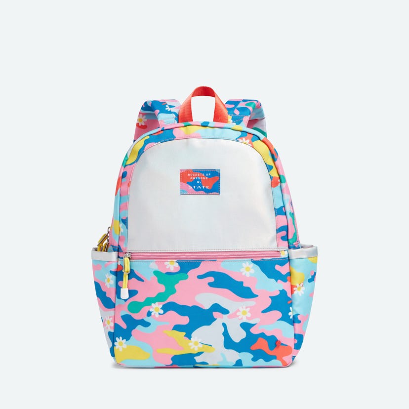 Rockets of Awesome x STATE Daisy Rainbow Camo Backpack