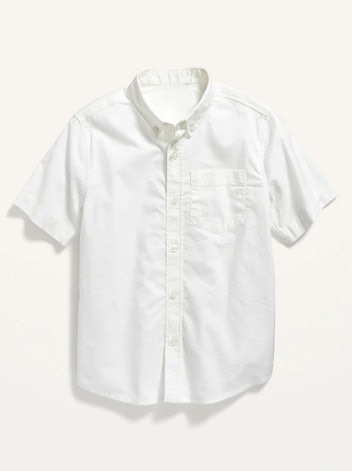 Uniform Built-In Flex Short-Sleeve Oxford Shirt