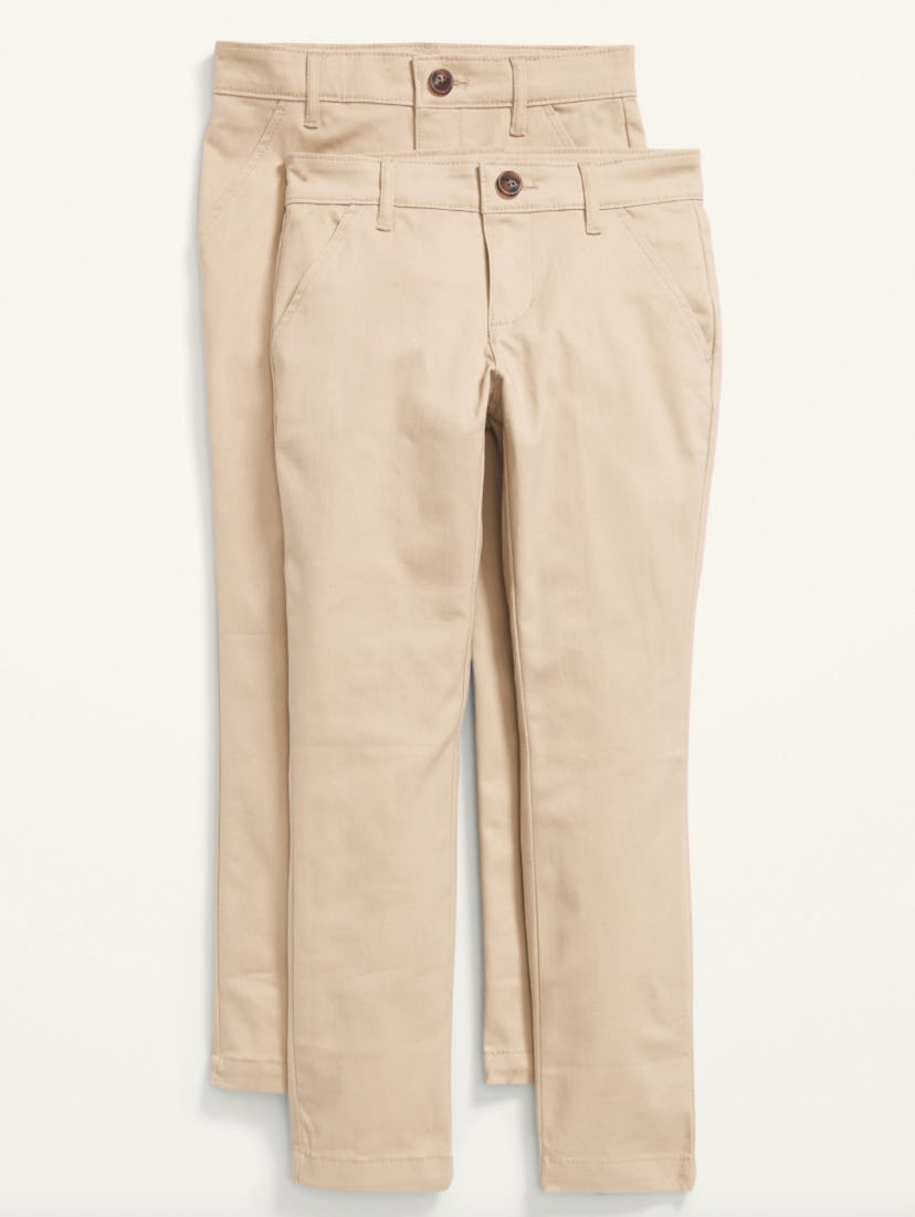 Uniform Skinny Chino Pants for Girls