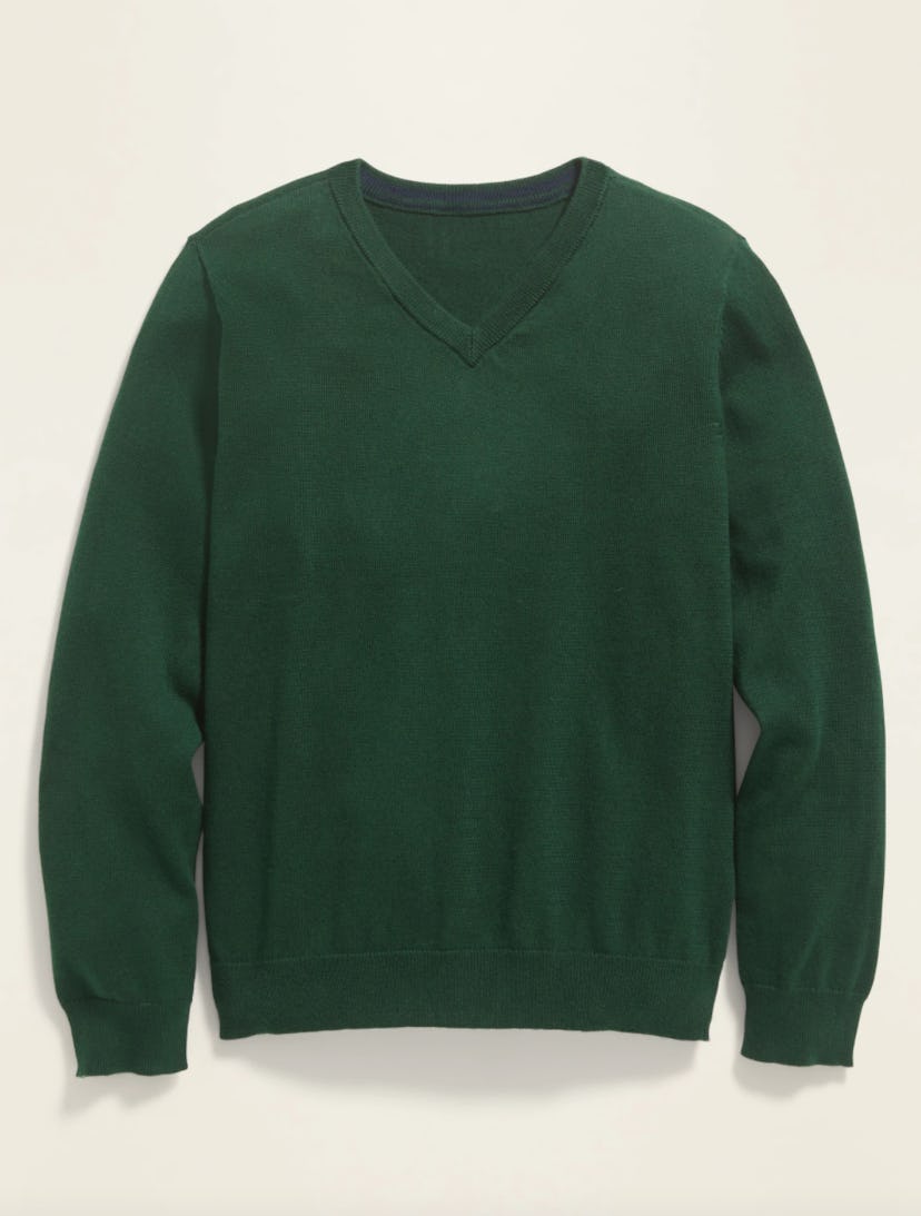 Uniform V-Neck Sweater