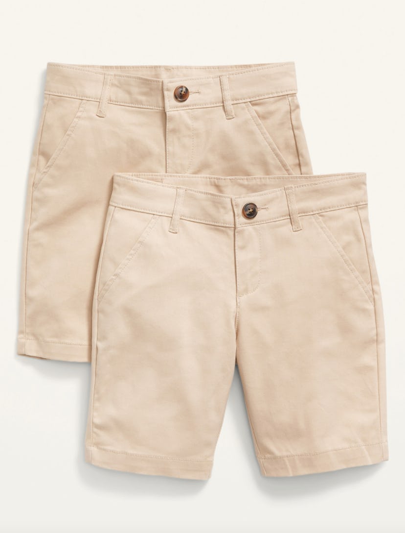 Uniform Twill Bermuda Shorts 2-Pack