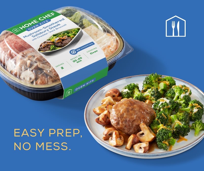 Easy prep, no mess meal box by Home Chef