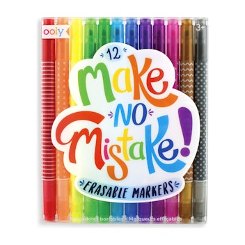 OOLY Make No Mistake! Erasable Markers (Set of 12)