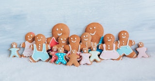 Collection of Gingerbread People Cookies