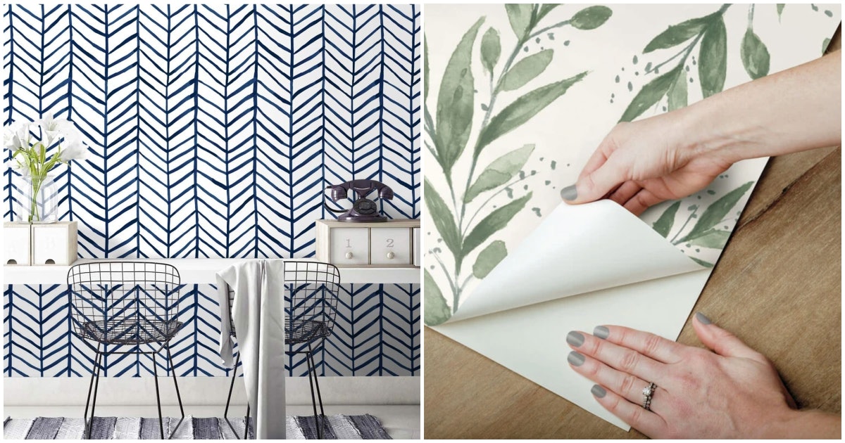 The Best Peel and Stick Wallpapers for Renters & Commitment-Phobic DIYers