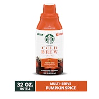 Starbucks Cold Brew Coffee Pumpkin Spice