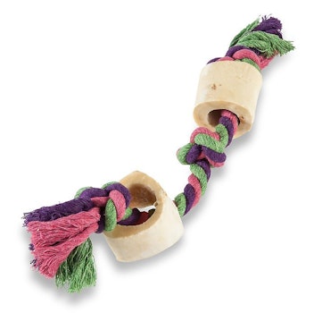 Bones & Chews Cotton Rope with Bones Dog Toy