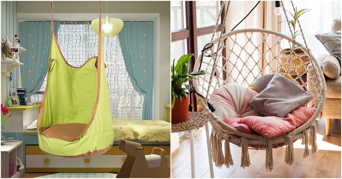 10 Awesome Swing Chairs That Kids Would Love Hanging In All Day Long