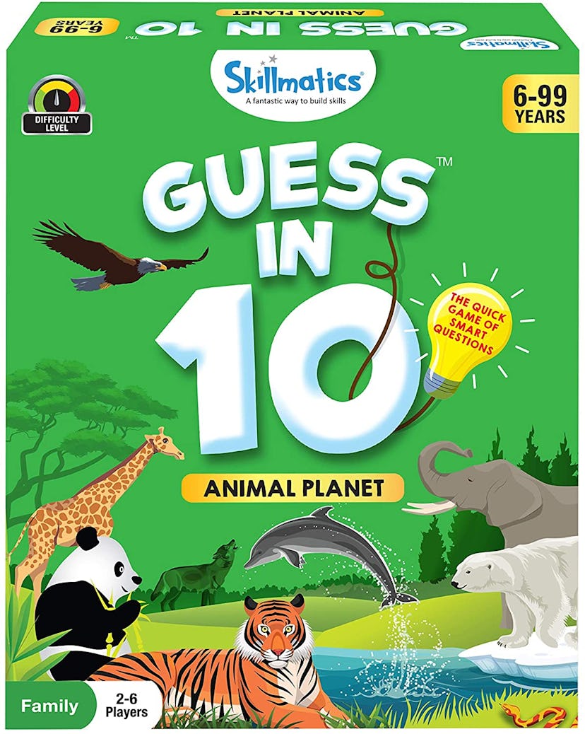 Skillmatics Guess in 10 Animal Planet