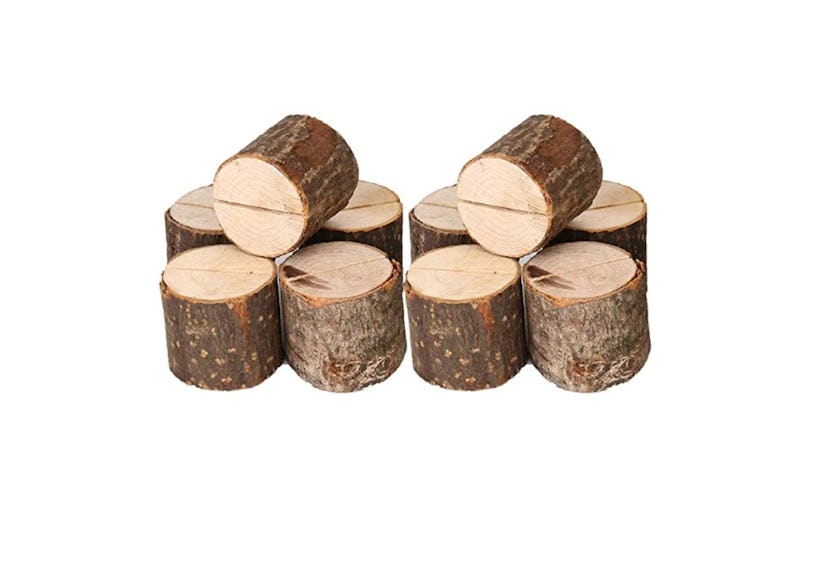 Toncoo Wood Place Card Holders (10-pack)