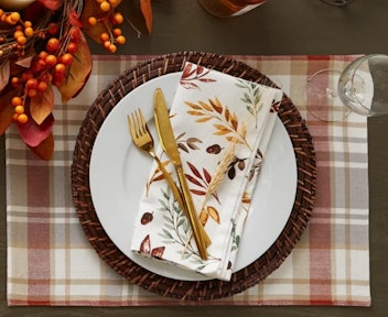 Thanksgiving Thankful Autumn Napkin Set