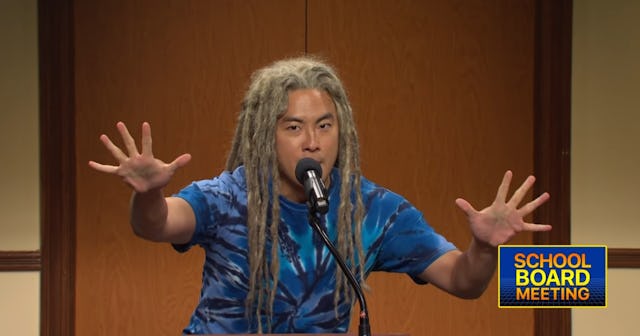 school board meeting snl covid safety sketch