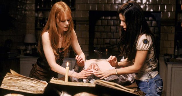 Nicole Kidman and Sandra Bullock in 'Practical Magic' — movies like 'Practical Magic.'