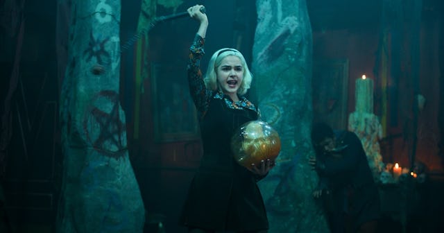 Kiernan Shipka in 'The Chilling Adventures of Sabrina' — shows about witches.