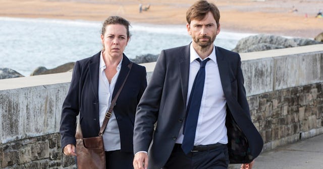 Olivia Colman and David Tennant in 'Broadchurch.'