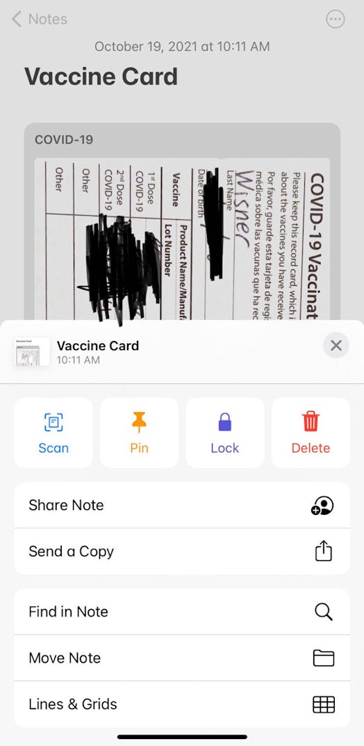 Digitalization of Vaccine Card