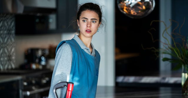 Margaret Qualley as Alex in the "Maid" drama series