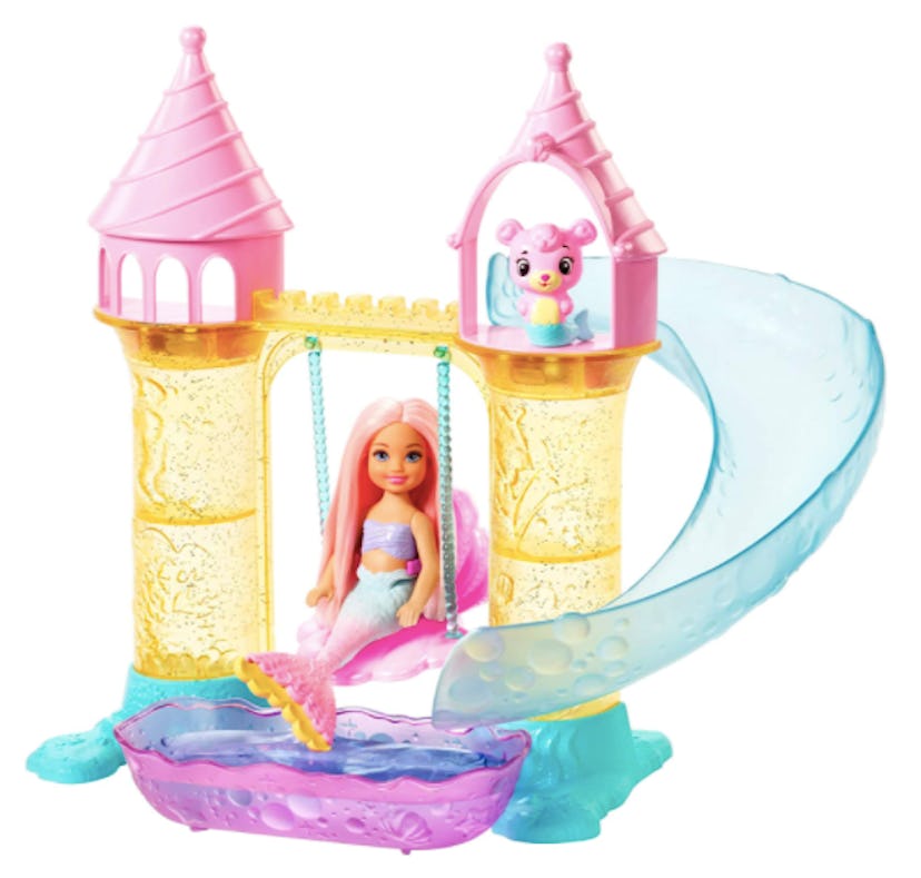 Barbie Dreamtopia Mermaid Playground Playset With Chelsea Mermaid Doll