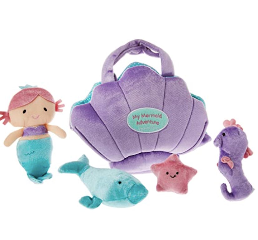 GUND My First Mermaid Adventure Stuffed Plush Playset