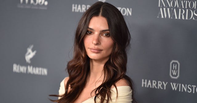 Emily Ratajkowski on the red carpet